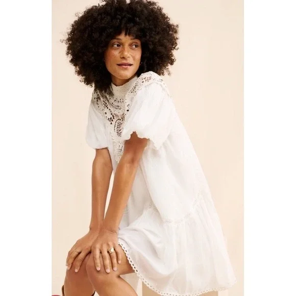 Anthropologie Lace Tunic Tonya Dress Size 2X Plus - Picture 8 of 15